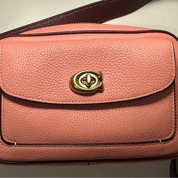 Coach Jes Pink Crossbody Bag - Picture 2 of 7